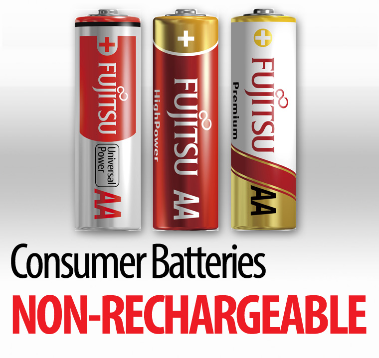 Consumer Batteries NON-RECHARGEABLE